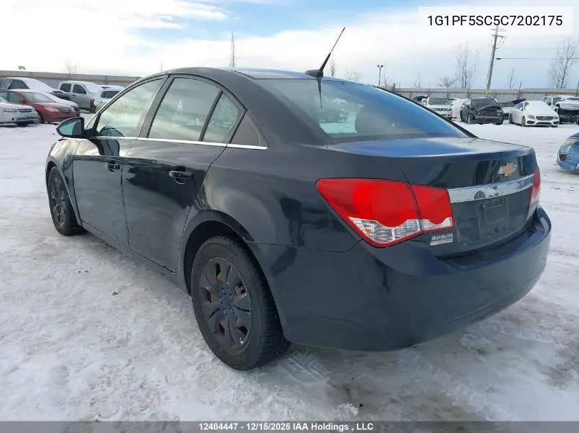 1G1PF5SC5C7202175 2012 Chevrolet Cruze Lt