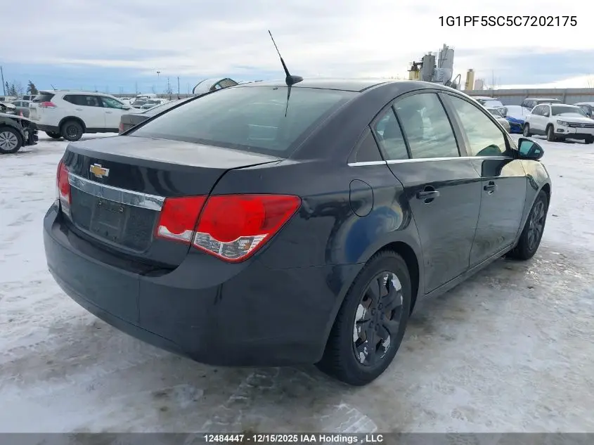 1G1PF5SC5C7202175 2012 Chevrolet Cruze Lt
