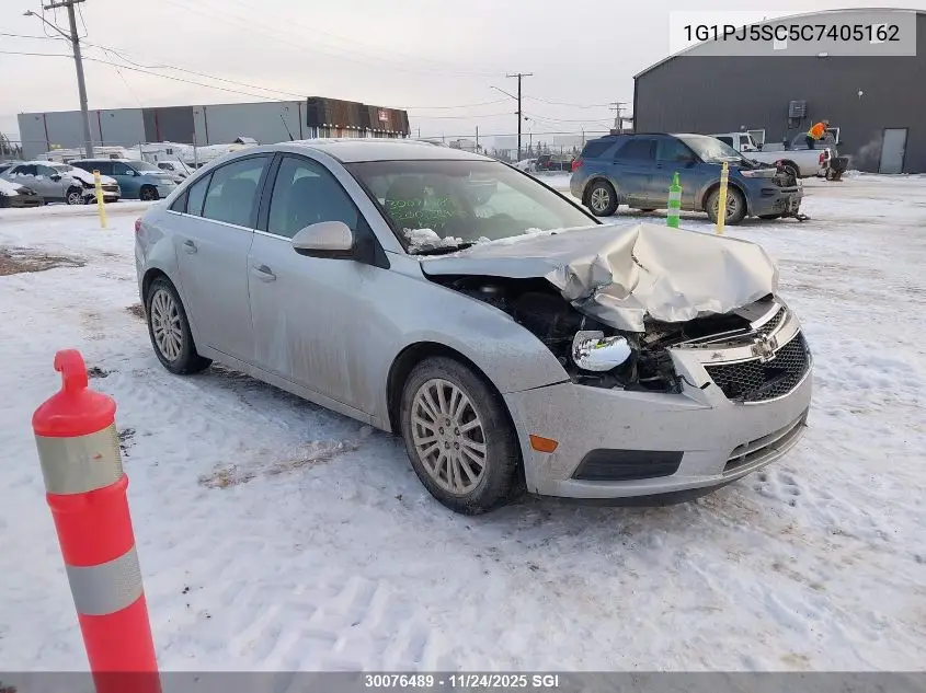1G1PJ5SC5C7405162 2012 Chevrolet Cruze Eco