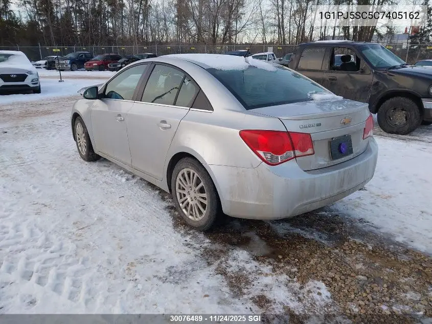 1G1PJ5SC5C7405162 2012 Chevrolet Cruze Eco