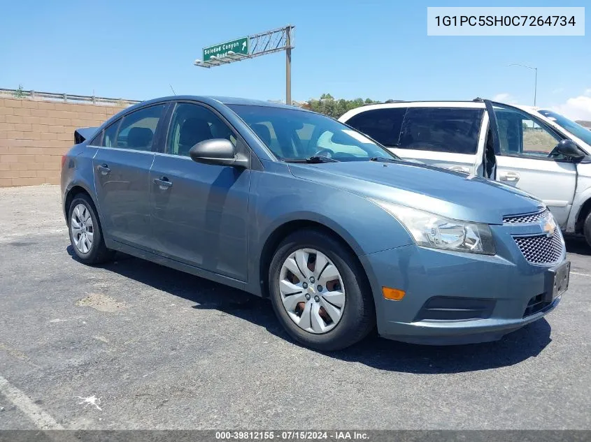 2012 Chevrolet Cruze Ls VIN: 1G1PC5SH0C7264734 Lot: 39812155