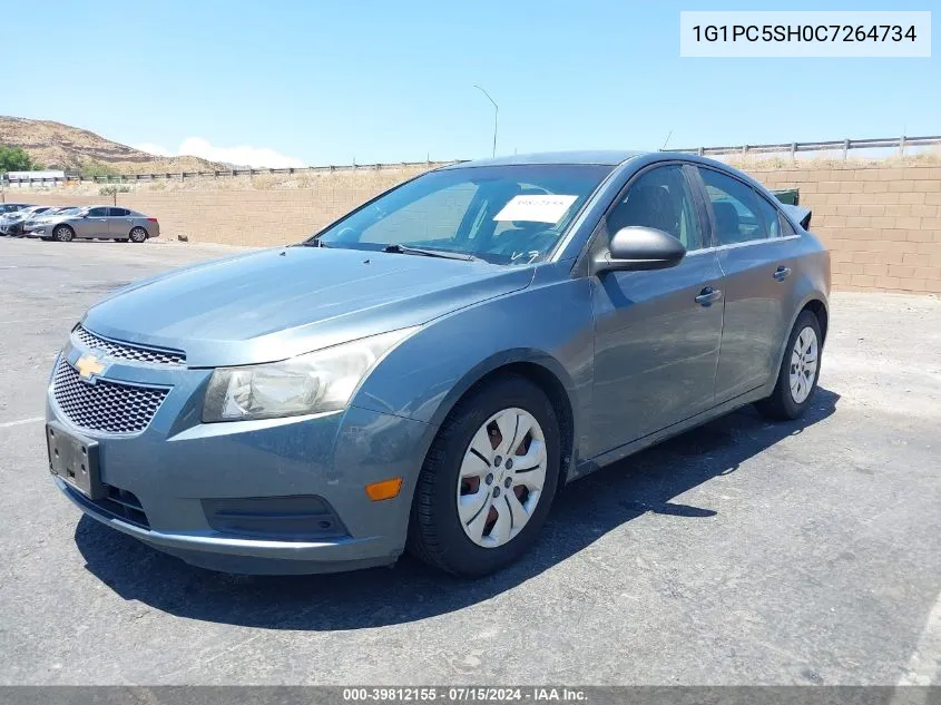 1G1PC5SH0C7264734 2012 Chevrolet Cruze Ls