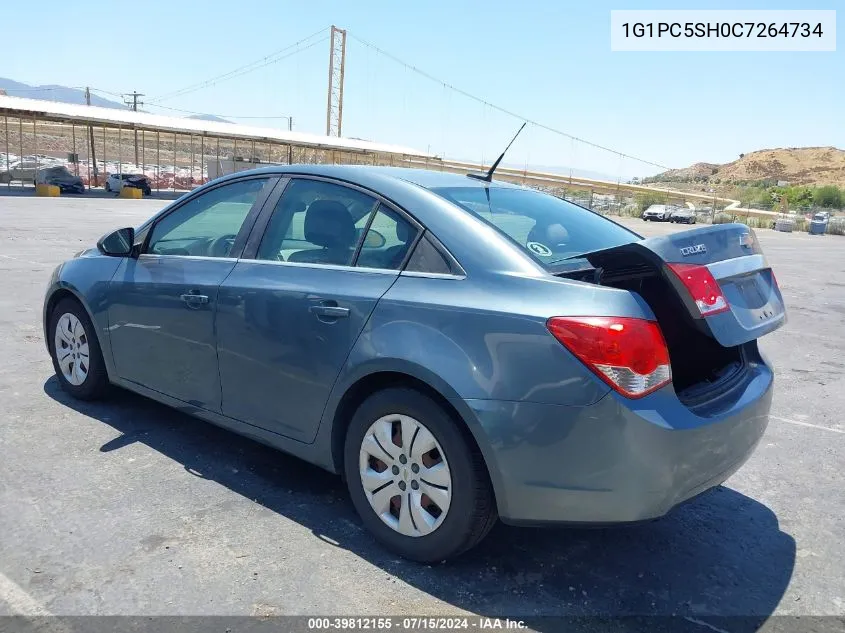 2012 Chevrolet Cruze Ls VIN: 1G1PC5SH0C7264734 Lot: 39812155