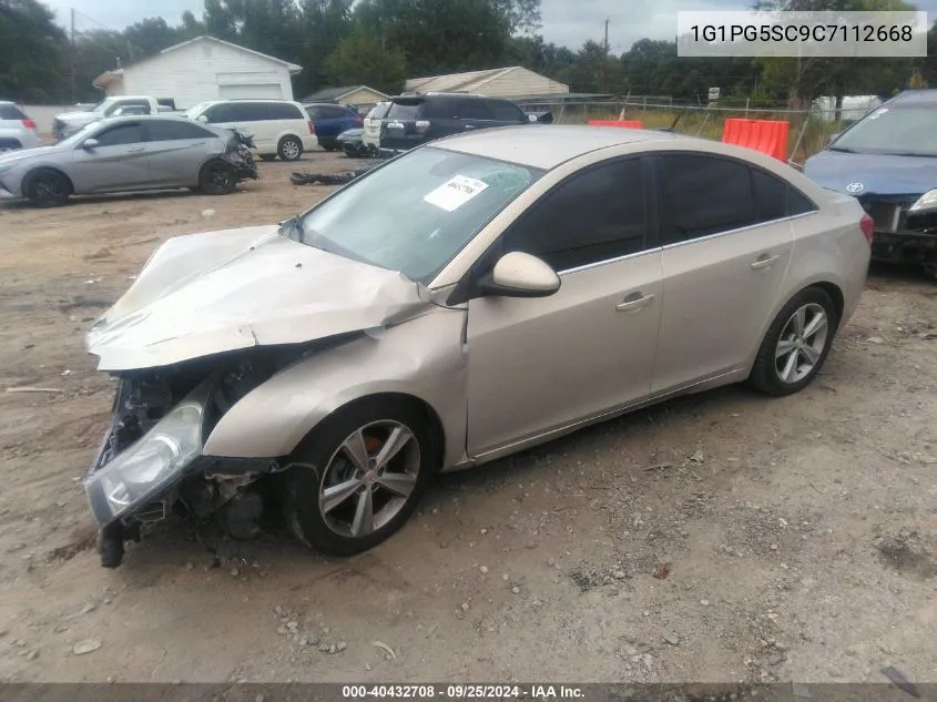 1G1PG5SC9C7112668 2012 Chevrolet Cruze 2Lt