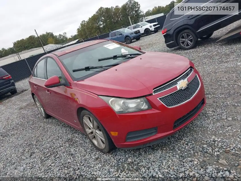 1G1PH5SC2C7174457 2012 Chevrolet Cruze Ltz