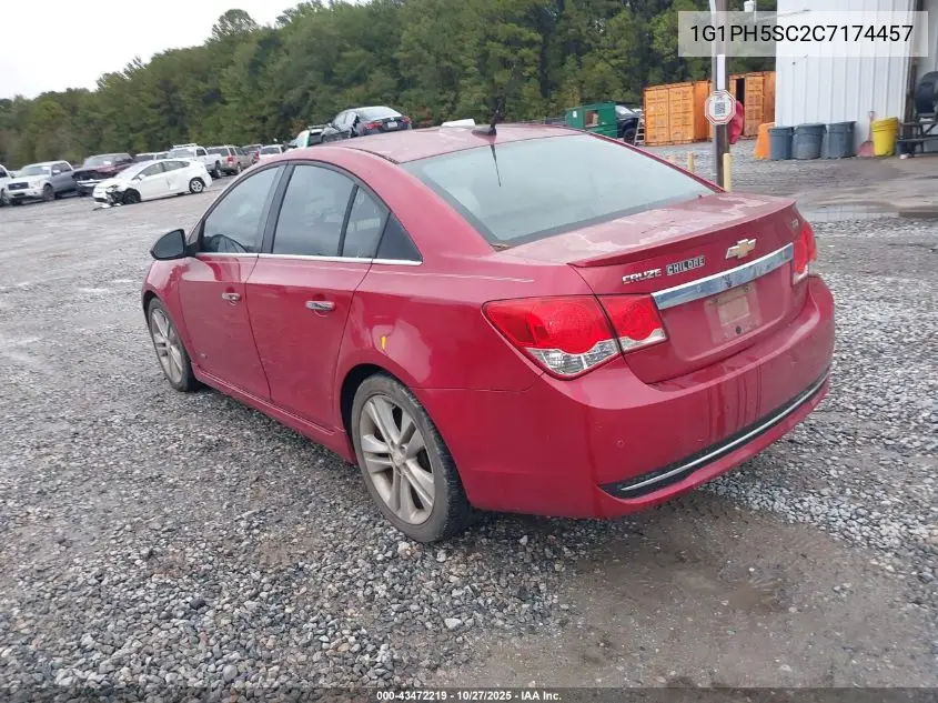 1G1PH5SC2C7174457 2012 Chevrolet Cruze Ltz