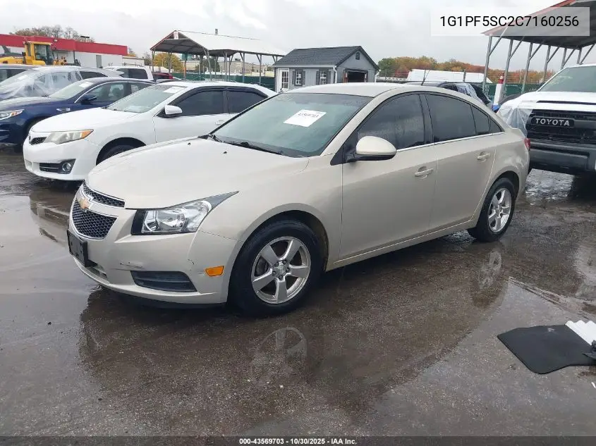 1G1PF5SC2C7160256 2012 Chevrolet Cruze 1Lt