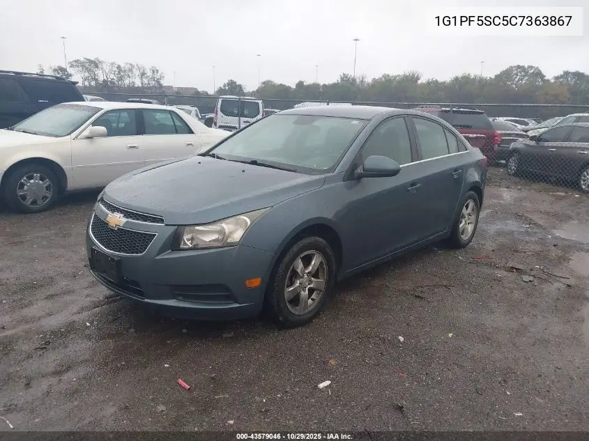 1G1PF5SC5C7363867 2012 Chevrolet Cruze 1Lt