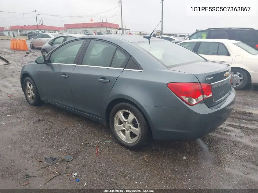 1G1PF5SC5C7363867 2012 Chevrolet Cruze 1Lt