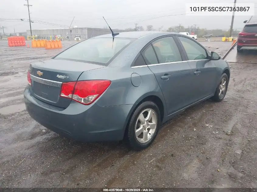 1G1PF5SC5C7363867 2012 Chevrolet Cruze 1Lt