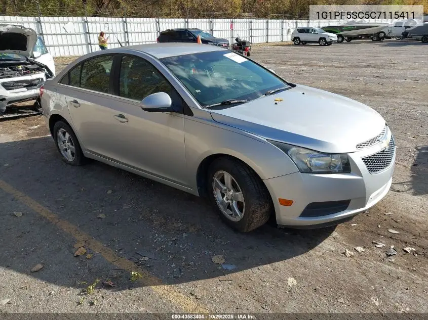 1G1PF5SC5C7115411 2012 Chevrolet Cruze 1Lt