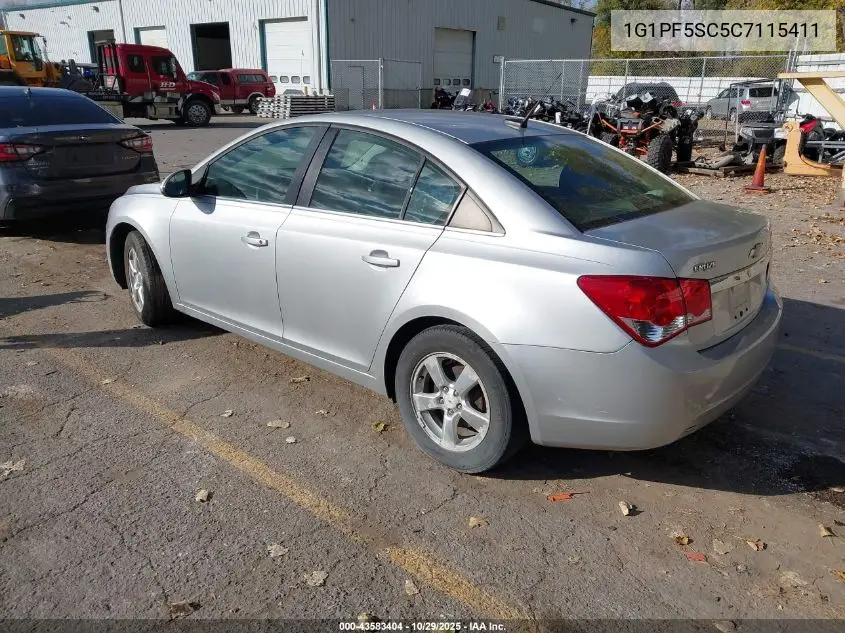 1G1PF5SC5C7115411 2012 Chevrolet Cruze 1Lt
