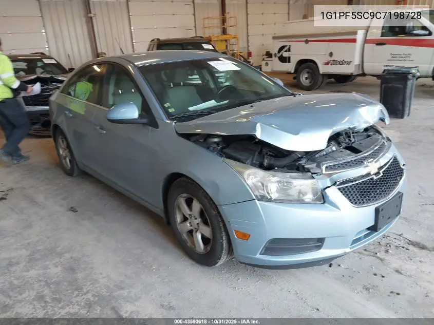 1G1PF5SC9C7198728 2012 Chevrolet Cruze 1Lt