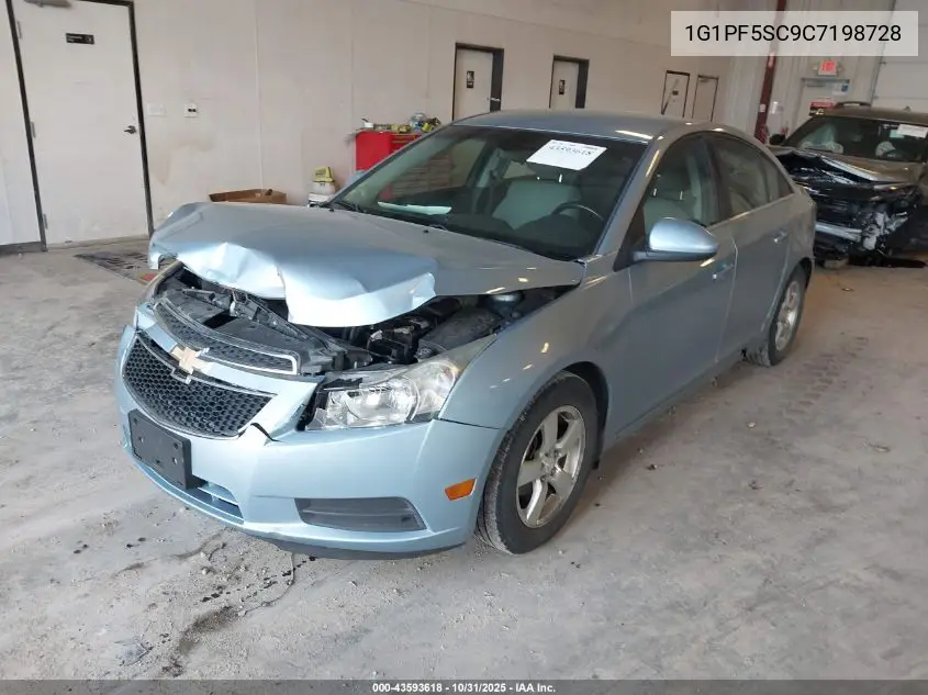 1G1PF5SC9C7198728 2012 Chevrolet Cruze 1Lt
