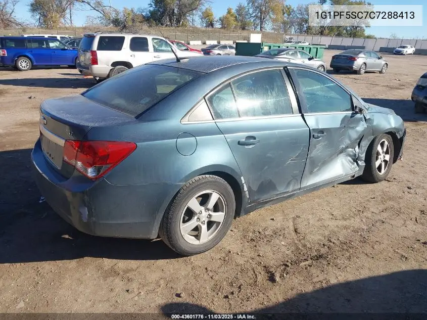 1G1PF5SC7C7288413 2012 Chevrolet Cruze 1Lt