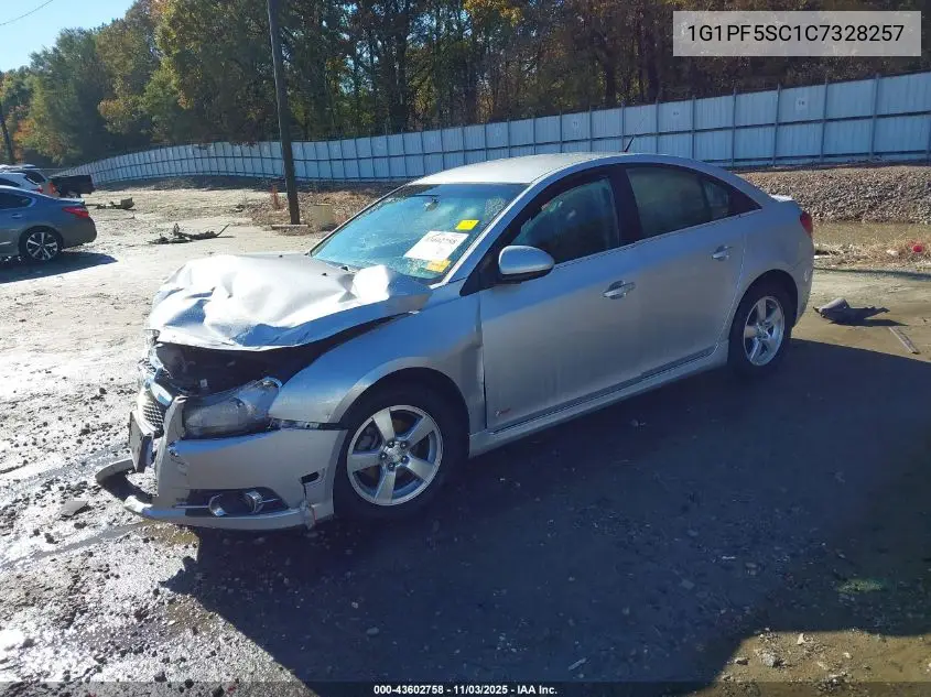 1G1PF5SC1C7328257 2012 Chevrolet Cruze 1Lt