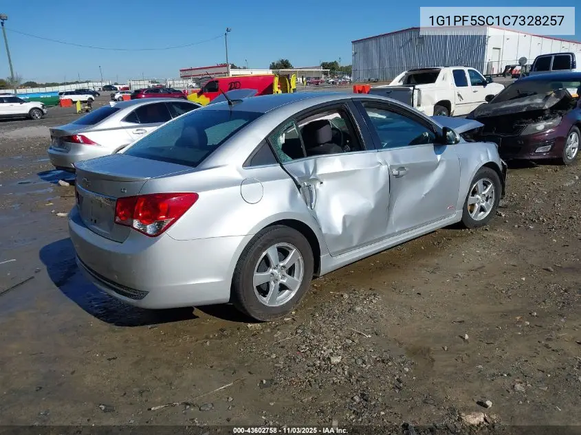 1G1PF5SC1C7328257 2012 Chevrolet Cruze 1Lt