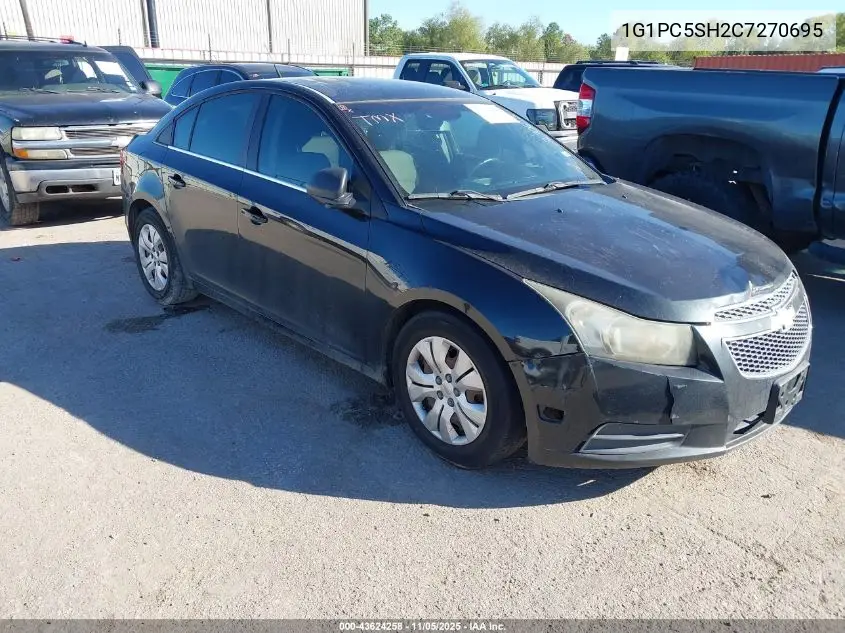 1G1PC5SH2C7270695 2012 Chevrolet Cruze Ls