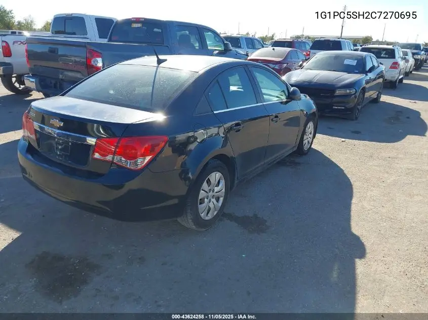 1G1PC5SH2C7270695 2012 Chevrolet Cruze Ls
