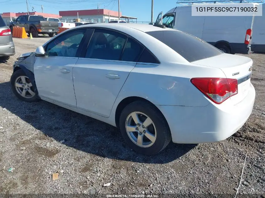 1G1PF5SC9C7190032 2012 Chevrolet Cruze 1Lt