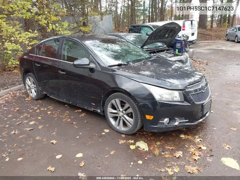 1G1PH5SC1C7147623 2012 Chevrolet Cruze Ltz