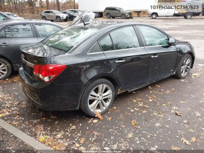 1G1PH5SC1C7147623 2012 Chevrolet Cruze Ltz