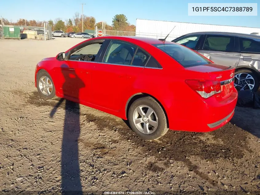1G1PF5SC4C7388789 2012 Chevrolet Cruze 1Lt
