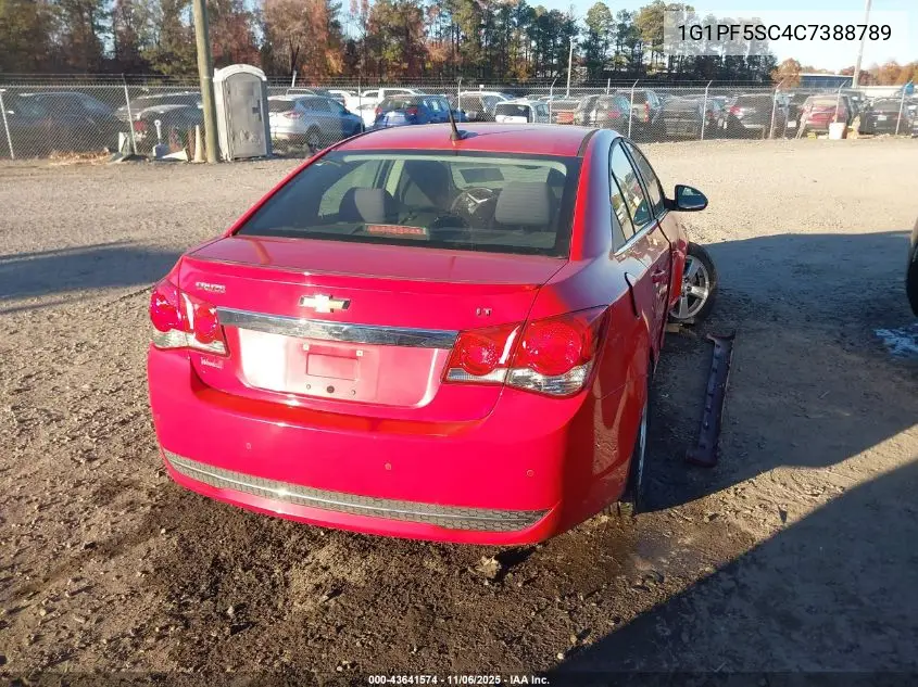 1G1PF5SC4C7388789 2012 Chevrolet Cruze 1Lt