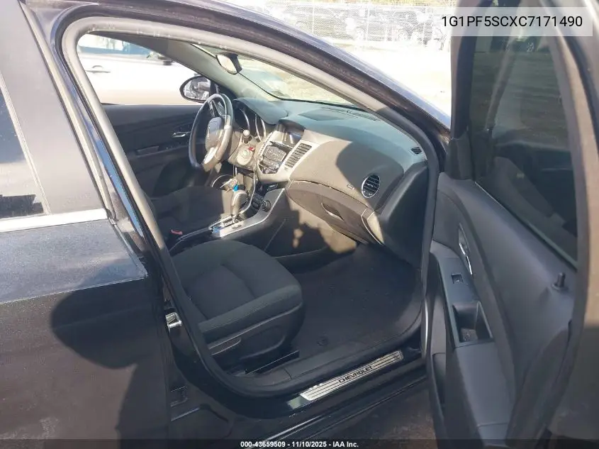 1G1PF5SCXC7171490 2012 Chevrolet Cruze 1Lt