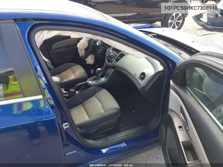 1G1PC5SHXC7308948 2012 Chevrolet Cruze Ls