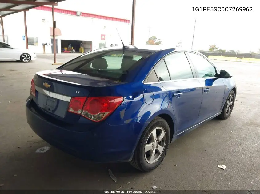 1G1PF5SC0C7269962 2012 Chevrolet Cruze 1Lt