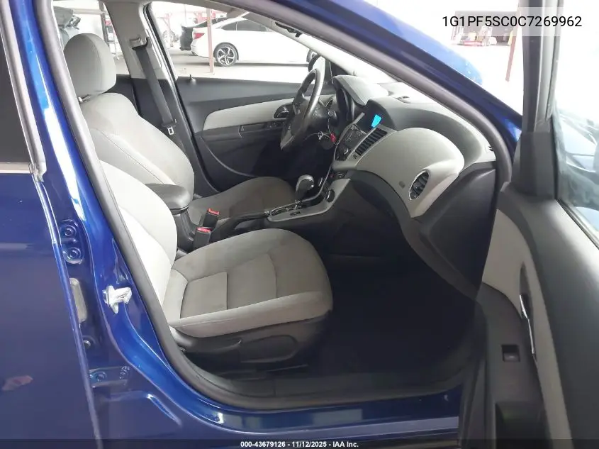 1G1PF5SC0C7269962 2012 Chevrolet Cruze 1Lt