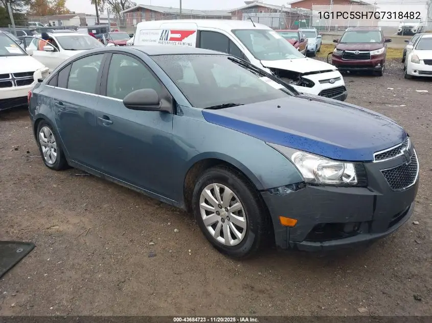1G1PC5SH7C7318482 2012 Chevrolet Cruze Ls