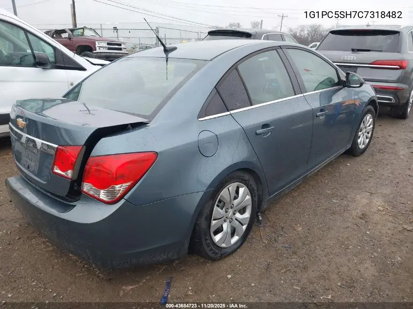 1G1PC5SH7C7318482 2012 Chevrolet Cruze Ls