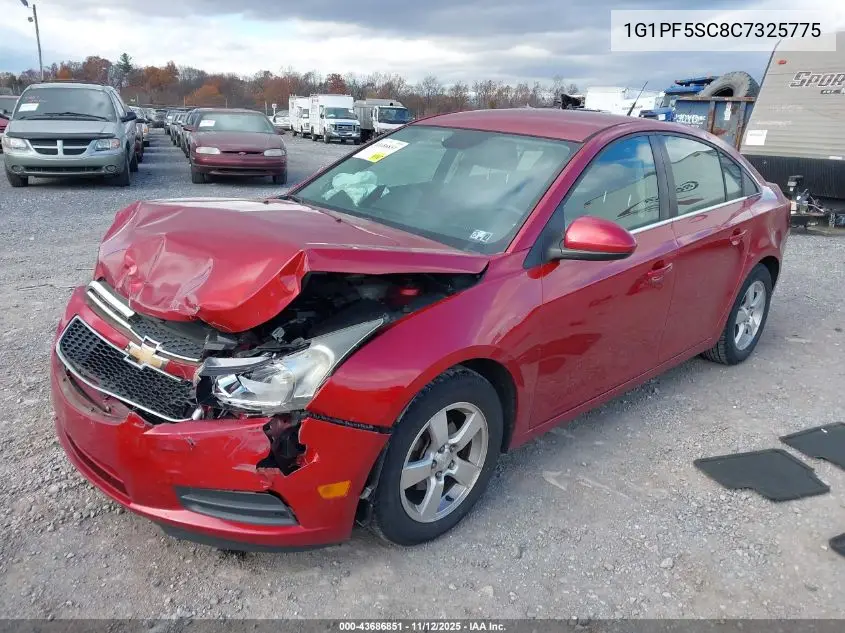 1G1PF5SC8C7325775 2012 Chevrolet Cruze 1Lt
