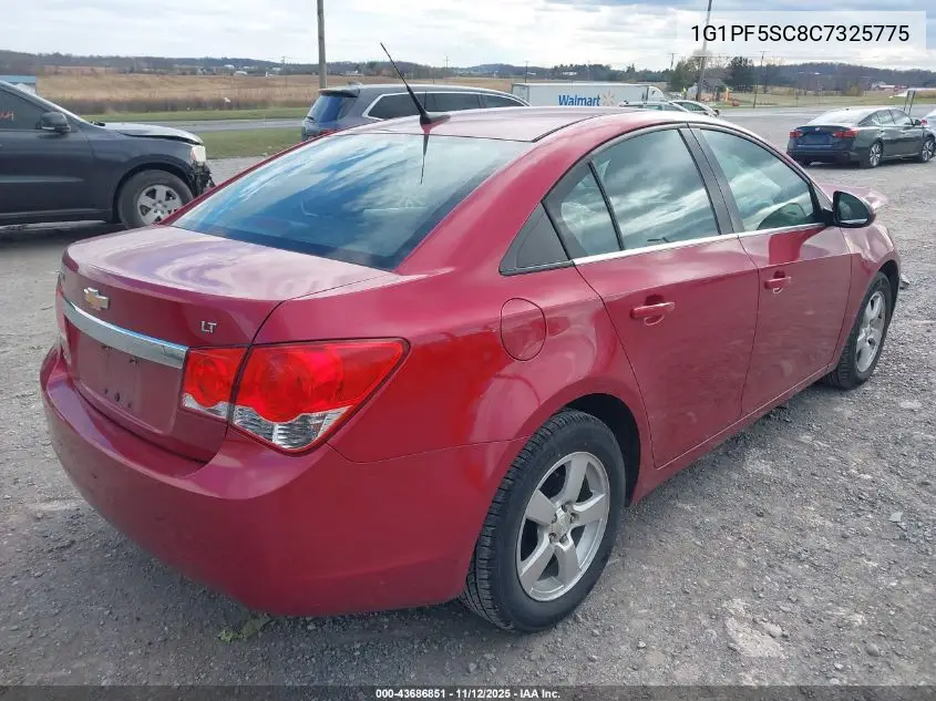 1G1PF5SC8C7325775 2012 Chevrolet Cruze 1Lt