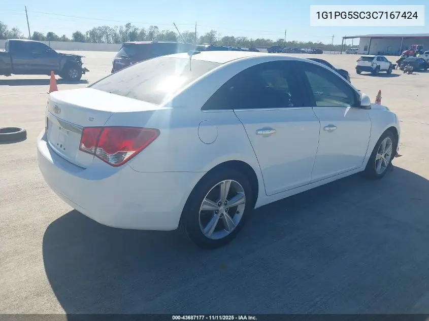 1G1PG5SC3C7167424 2012 Chevrolet Cruze 2Lt
