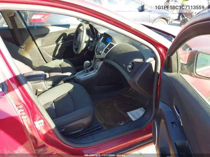 1G1PE5SC1C7113559 2012 Chevrolet Cruze Lt