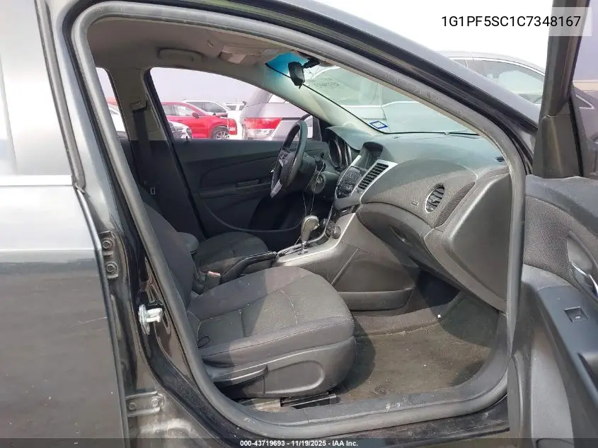 1G1PF5SC1C7348167 2012 Chevrolet Cruze 1Lt