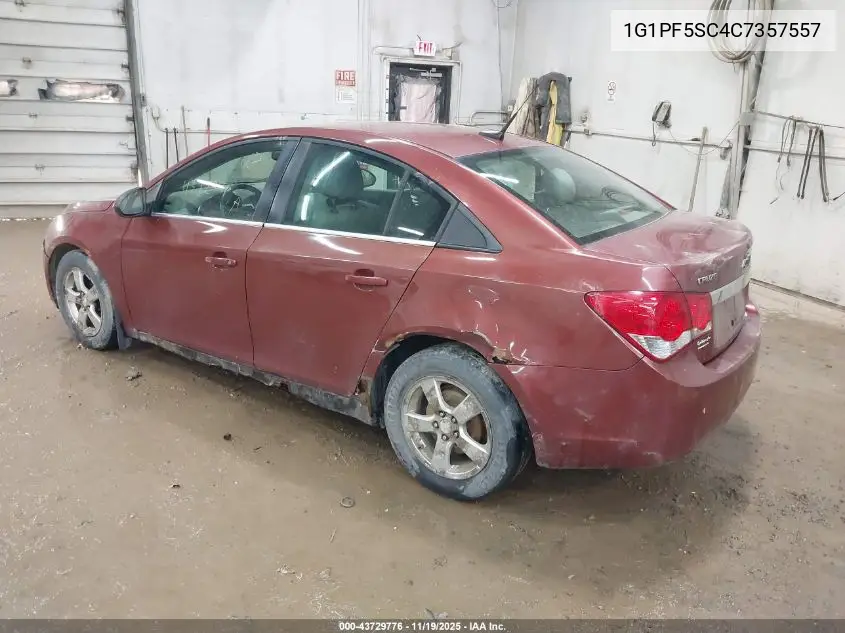 1G1PF5SC4C7357557 2012 Chevrolet Cruze 1Lt