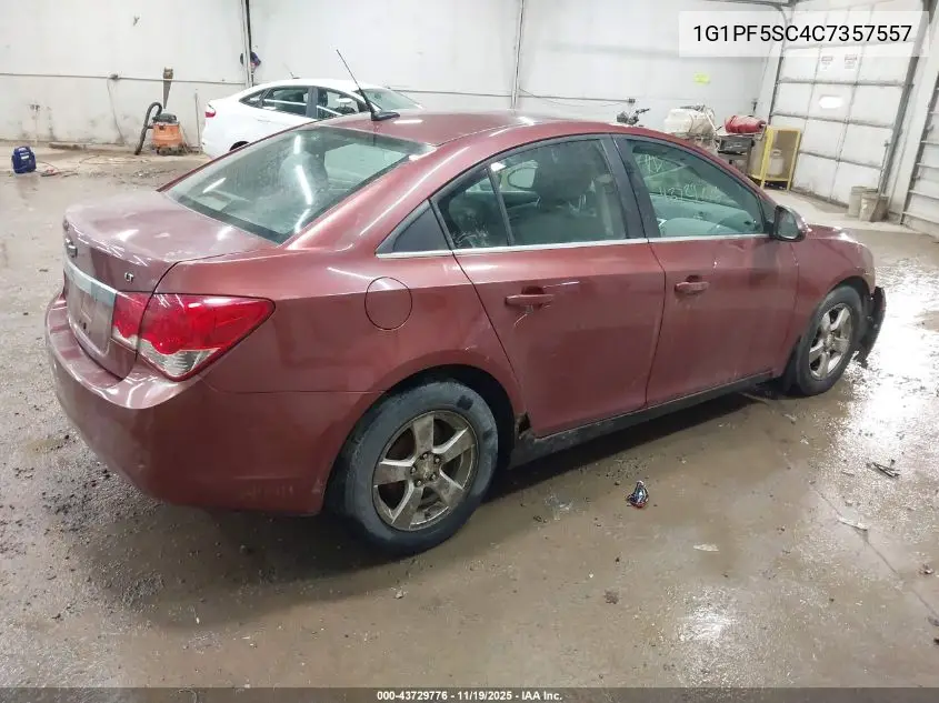 1G1PF5SC4C7357557 2012 Chevrolet Cruze 1Lt