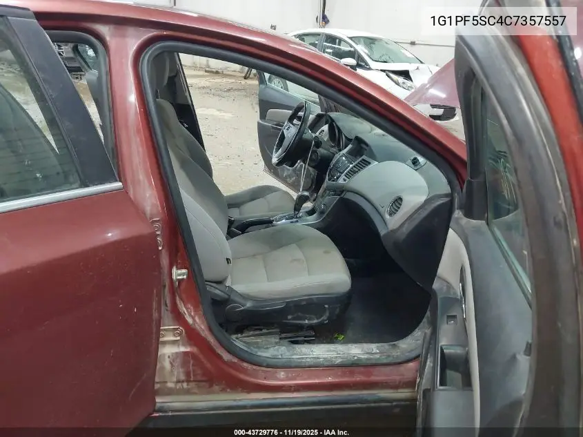 1G1PF5SC4C7357557 2012 Chevrolet Cruze 1Lt