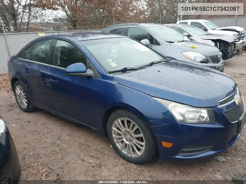 1G1PK5SC1C7342087 2012 Chevrolet Cruze Eco