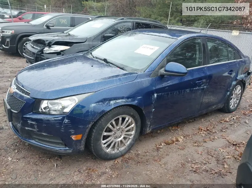 1G1PK5SC1C7342087 2012 Chevrolet Cruze Eco