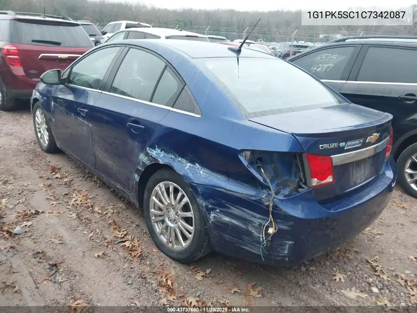 1G1PK5SC1C7342087 2012 Chevrolet Cruze Eco