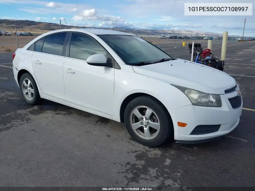 1G1PE5SC0C7108997 2012 Chevrolet Cruze Lt