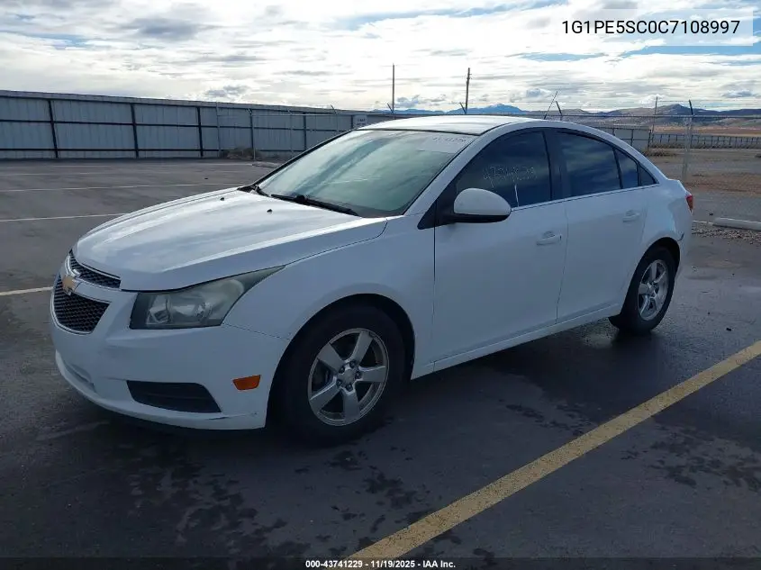 1G1PE5SC0C7108997 2012 Chevrolet Cruze Lt