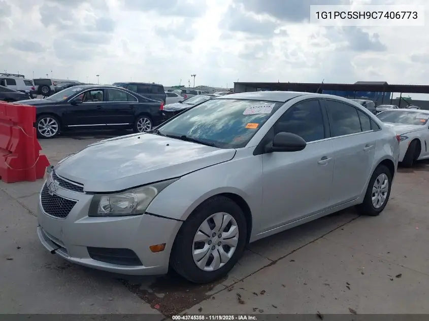 1G1PC5SH9C7406773 2012 Chevrolet Cruze Ls
