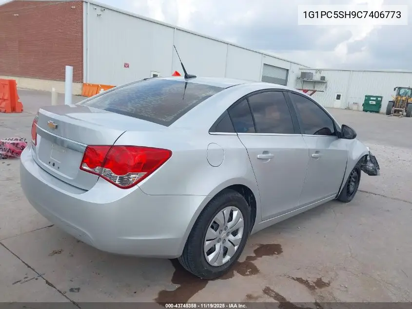 1G1PC5SH9C7406773 2012 Chevrolet Cruze Ls