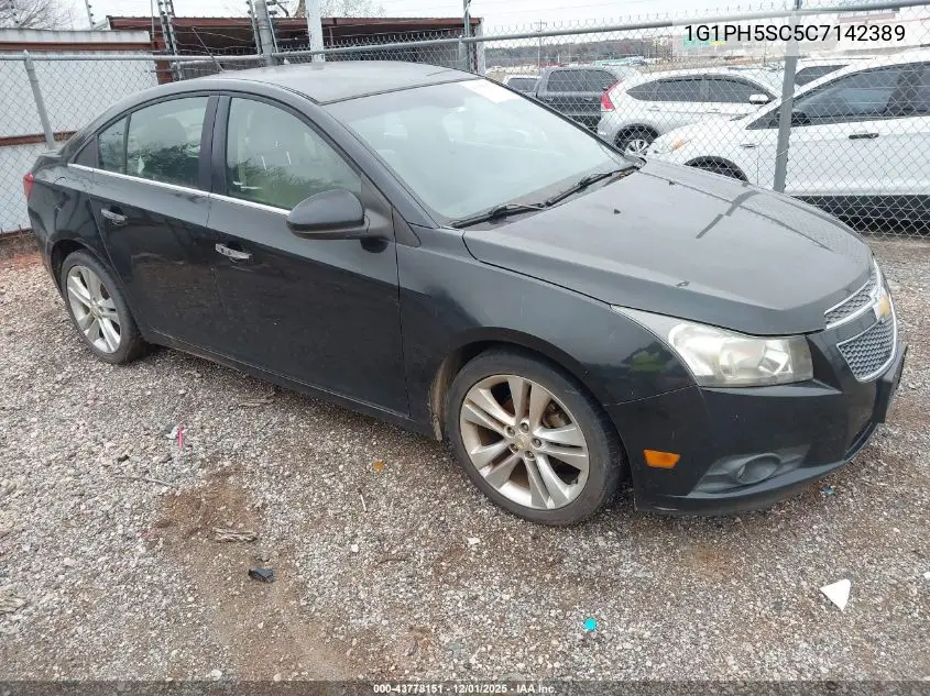 1G1PH5SC5C7142389 2012 Chevrolet Cruze Ltz